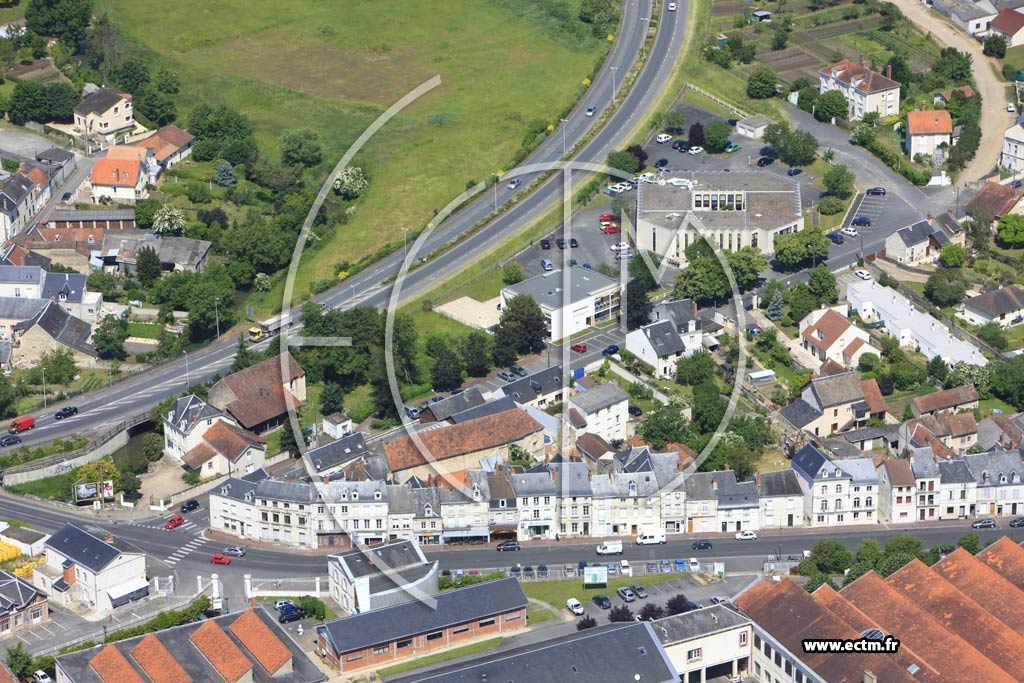 Photo arienne de Chtellerault (Chteauneuf)