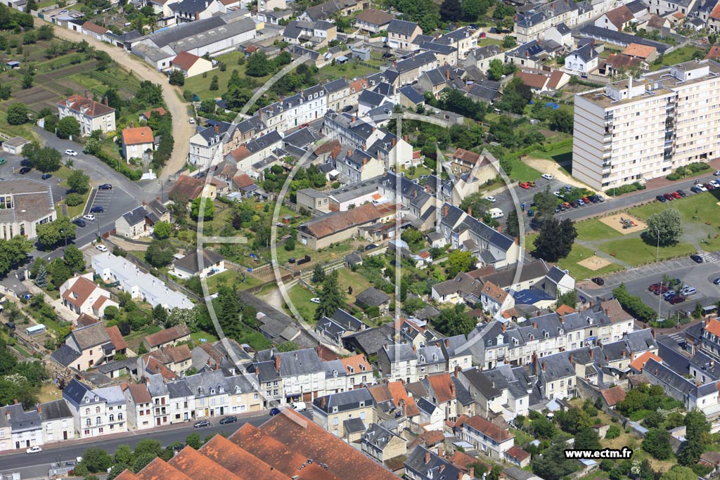 Photo arienne de Chtellerault (Chteauneuf)