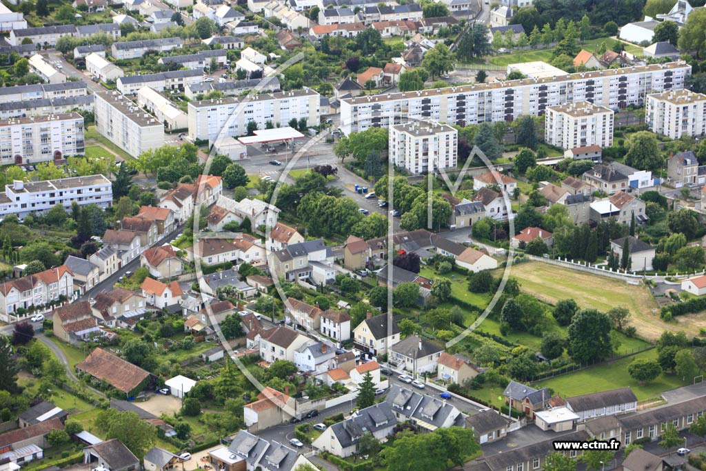 Photo arienne de Chtellerault (Faubourg Sud)
