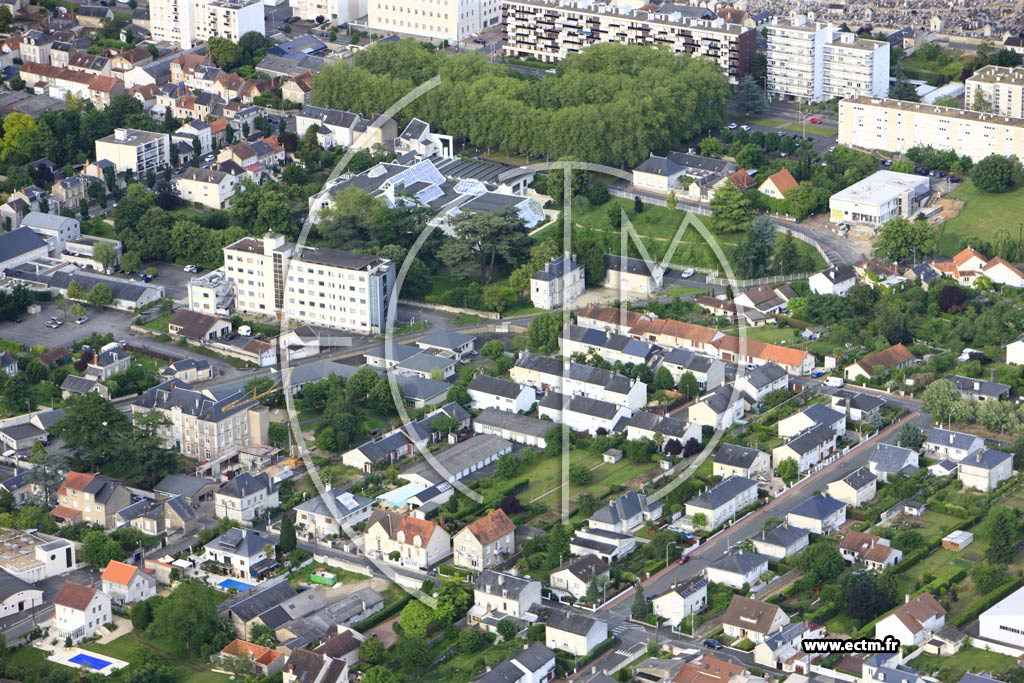 Photo arienne de Chtellerault (Faubourg Sud)