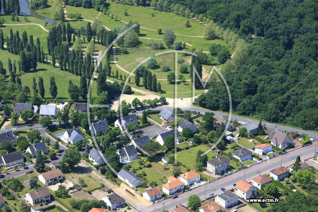 Photo arienne de Chtellerault (La Fort)