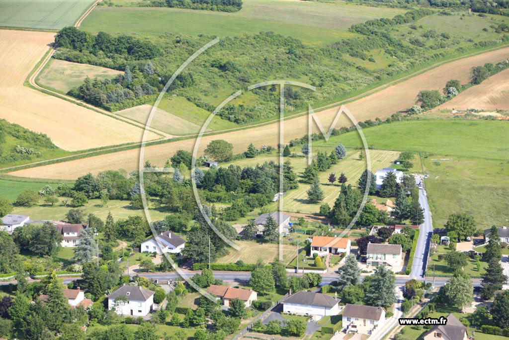 Photo arienne de Dissay (Les Louardires)