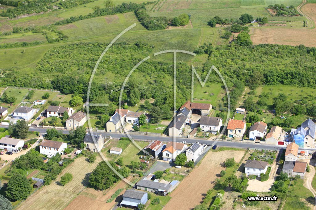 Photo arienne de Dissay (Les Louardires)