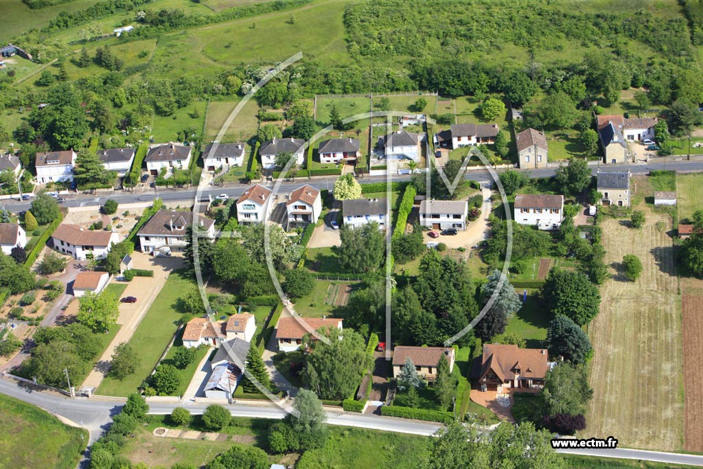 Photo arienne de Dissay (Les Louardires)