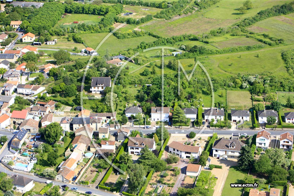 Photo arienne de Dissay (Les Louardires)