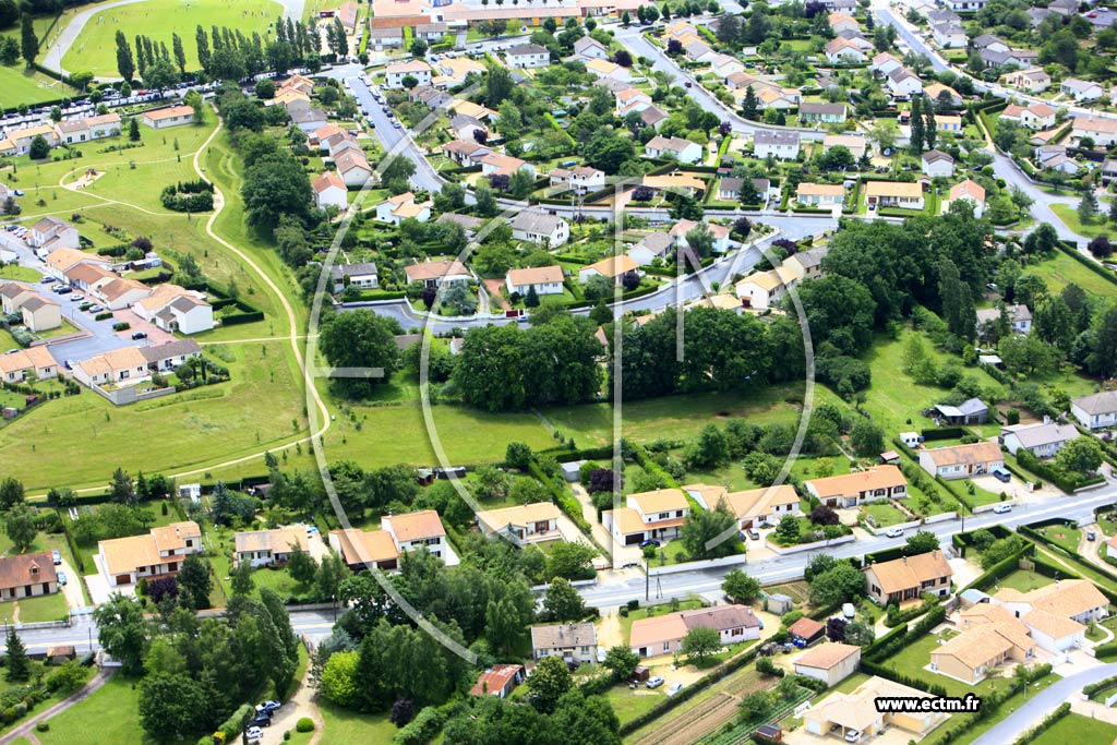 Photo arienne de Fontaine-le-Comte