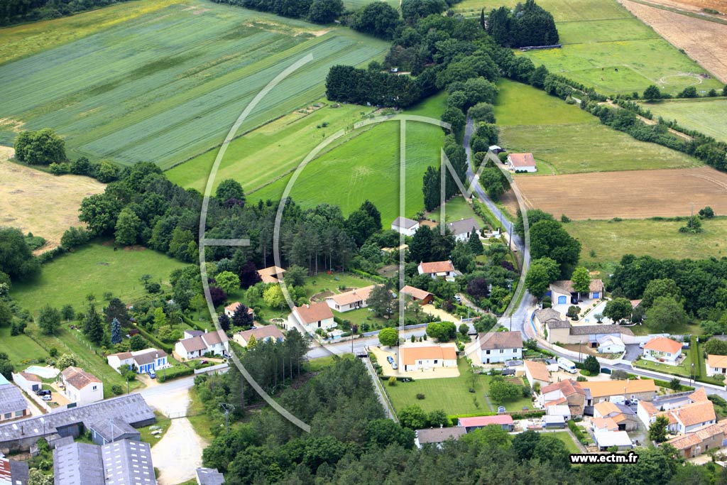 Photo arienne de Fontaine-le-Comte