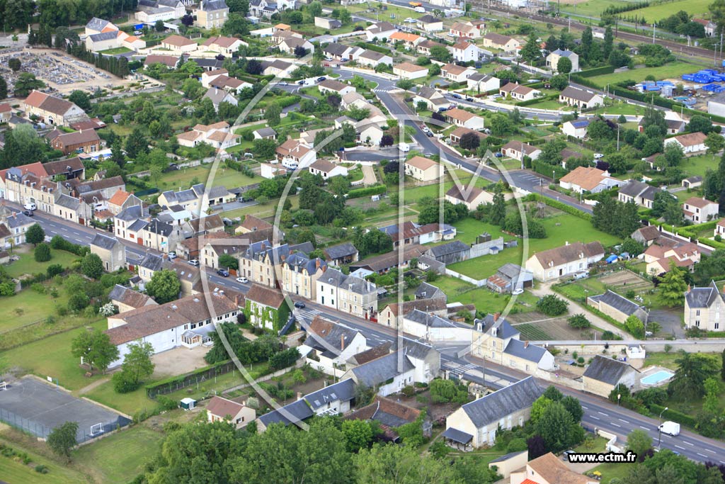 Photo arienne de Ingrandes