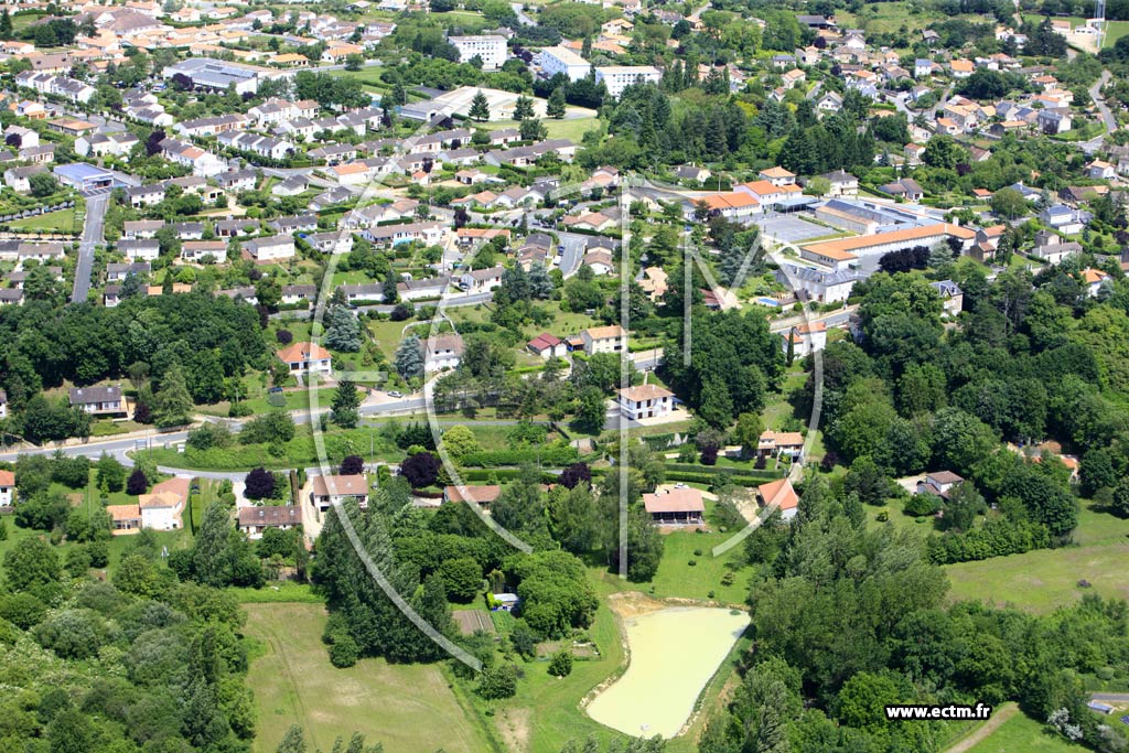 Photo arienne de Iteuil