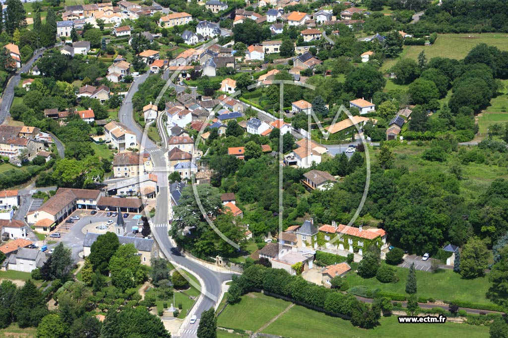 Photo arienne de Iteuil