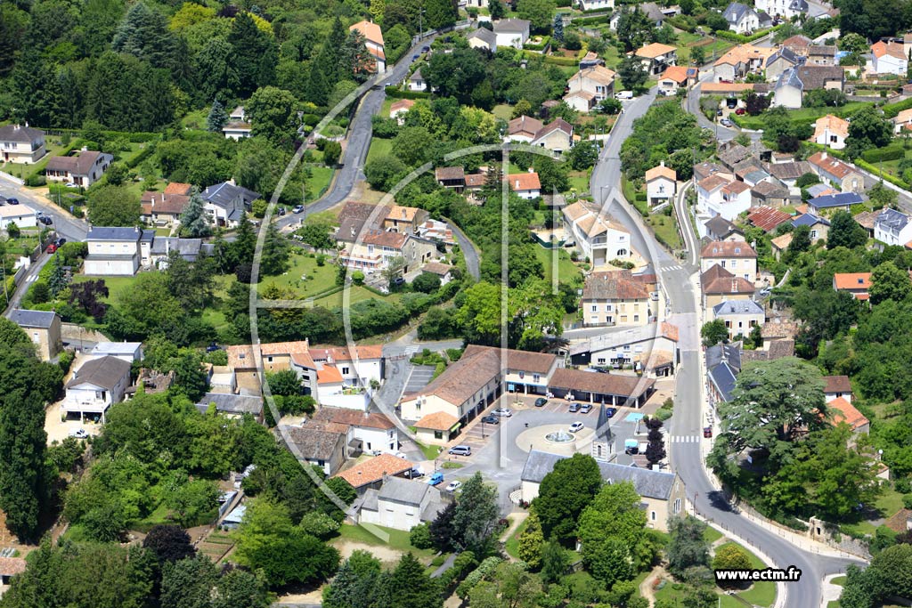 Photo arienne de Iteuil