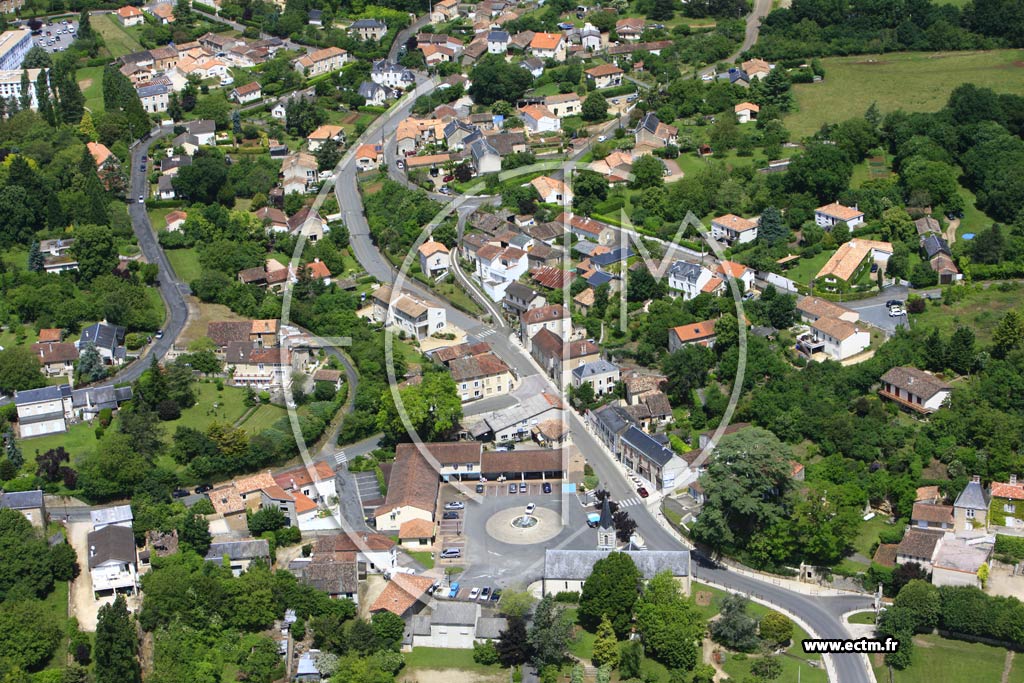 Photo arienne de Iteuil
