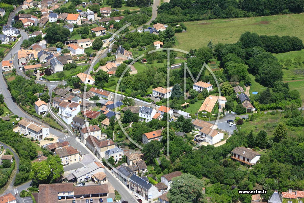 Photo arienne de Iteuil