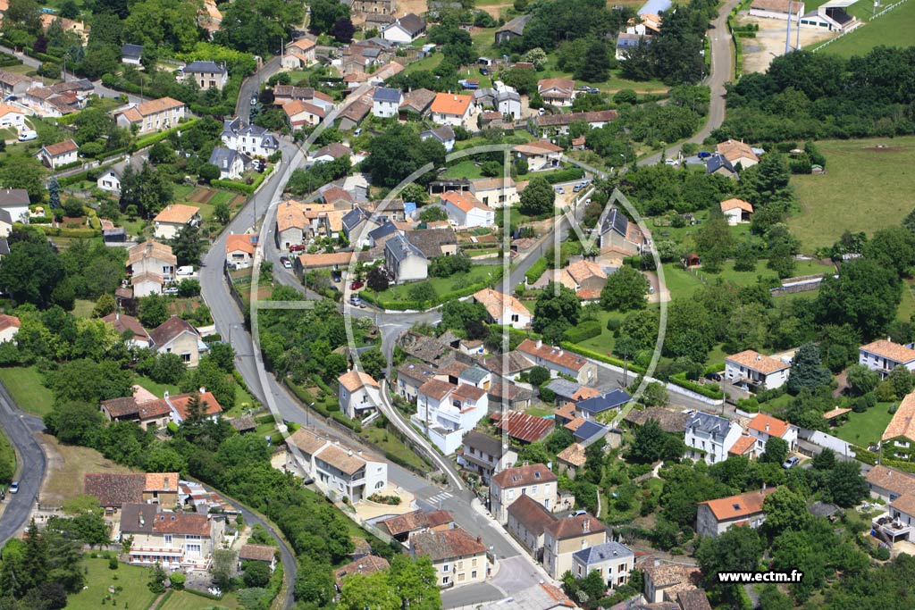 Photo arienne de Iteuil