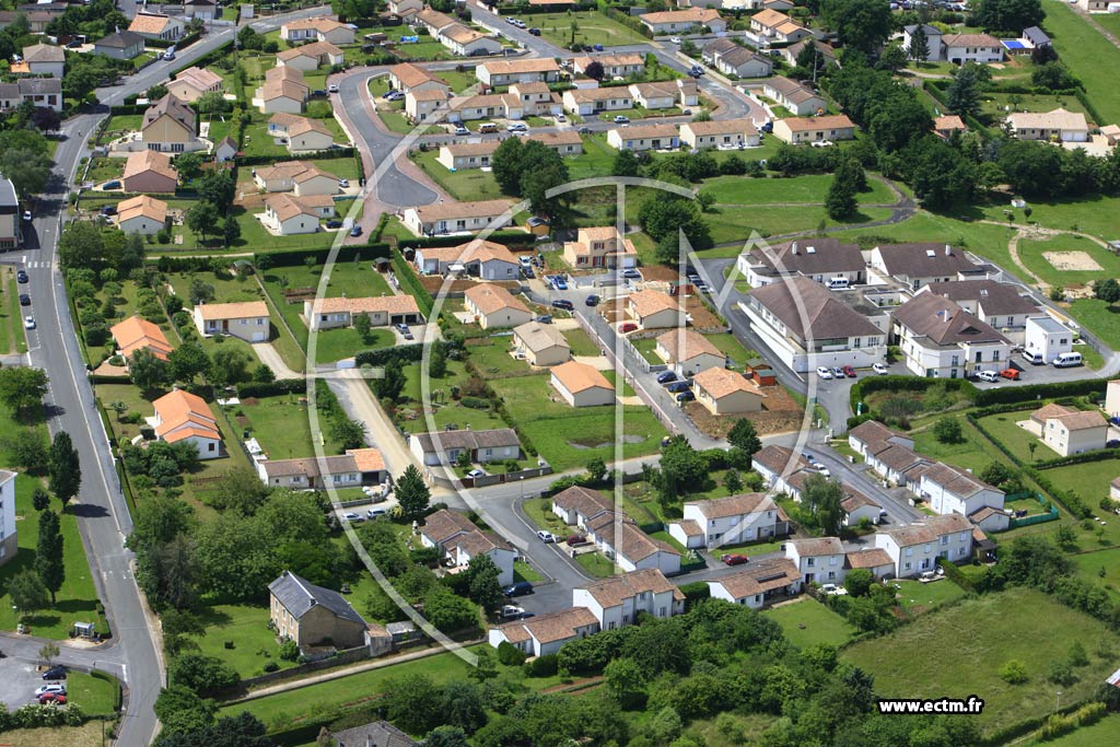 Photo arienne de Iteuil