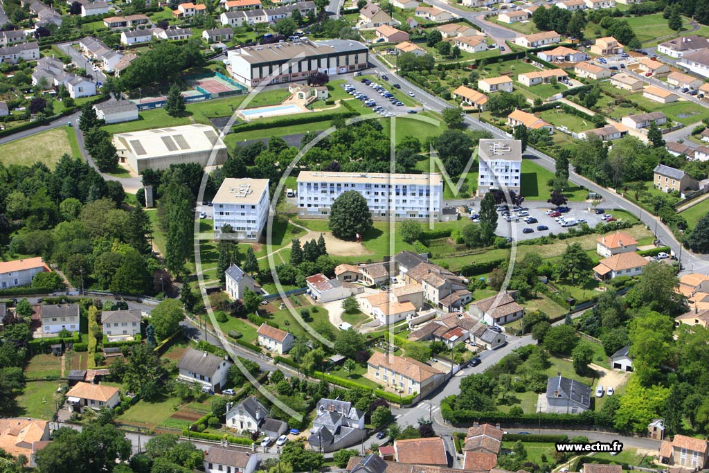 Photo arienne de Iteuil