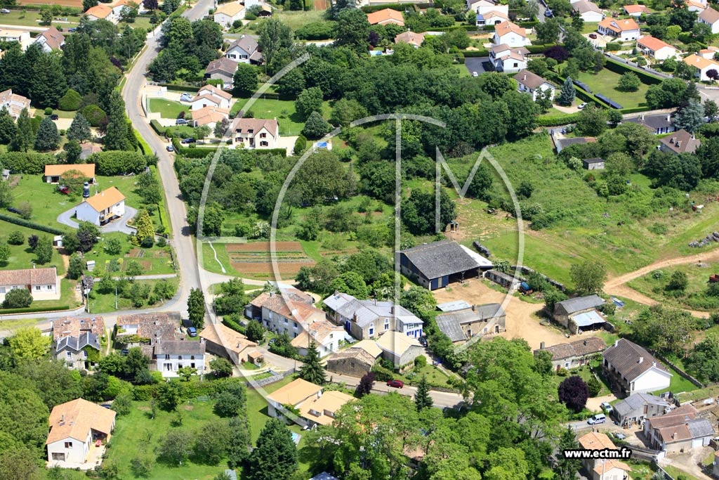 Photo arienne de Iteuil