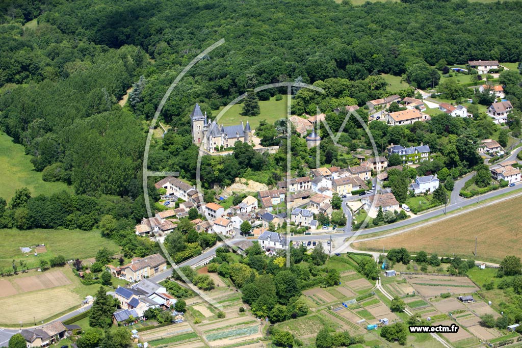 Photo arienne de Iteuil (Aigne)