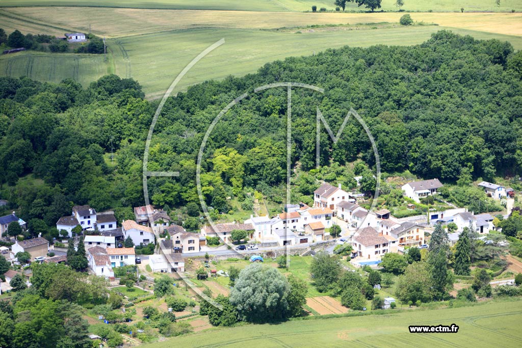 Photo arienne de Iteuil (Bernay)