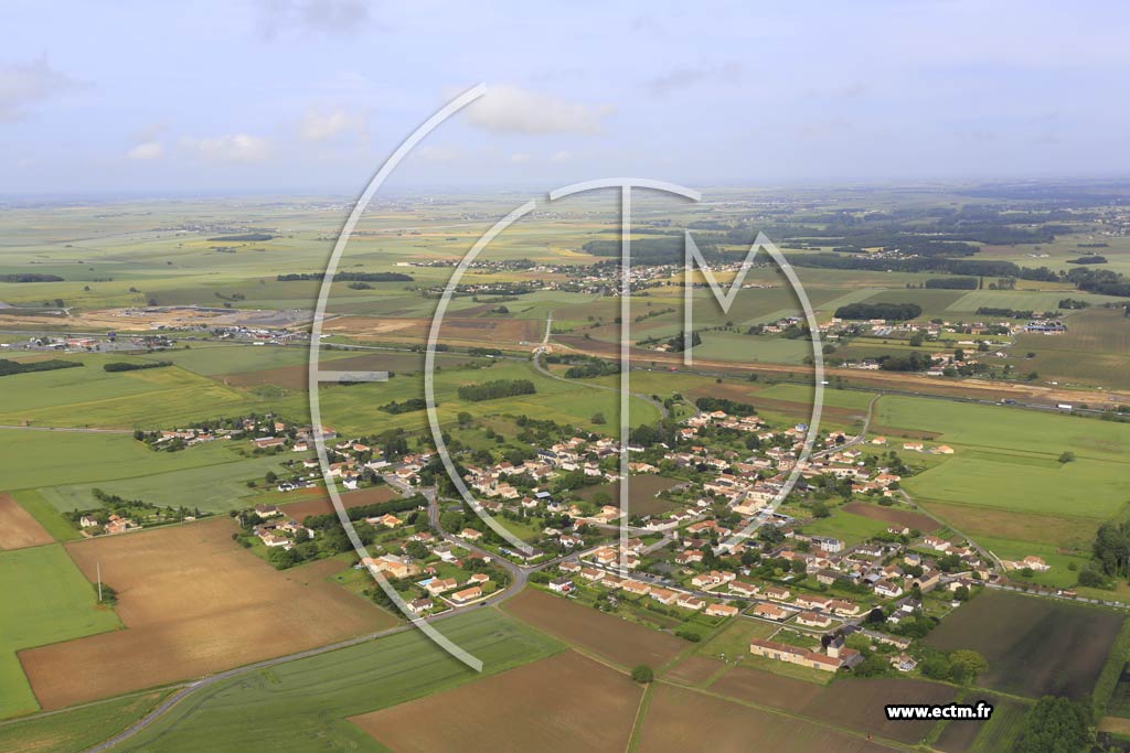 Photo arienne de Jaunay-Clan (Parigny)