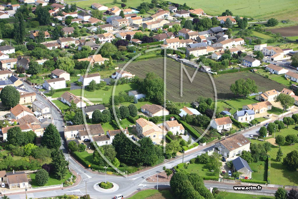 Photo arienne de Jaunay-Clan (Parigny)
