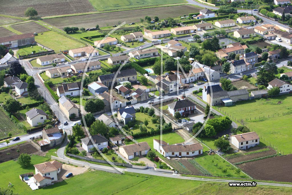 Photo arienne de Jaunay-Clan (Parigny)