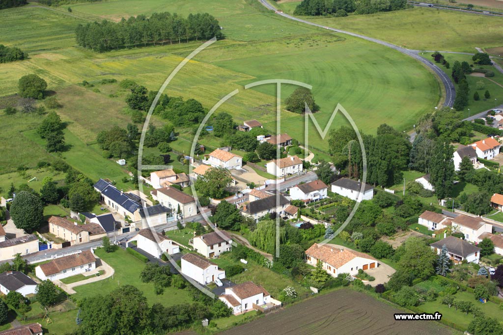 Photo arienne de Jaunay-Clan (Parigny)