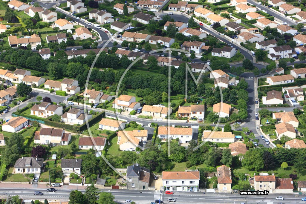 Photo arienne de Mign-Auxances (Auxances)