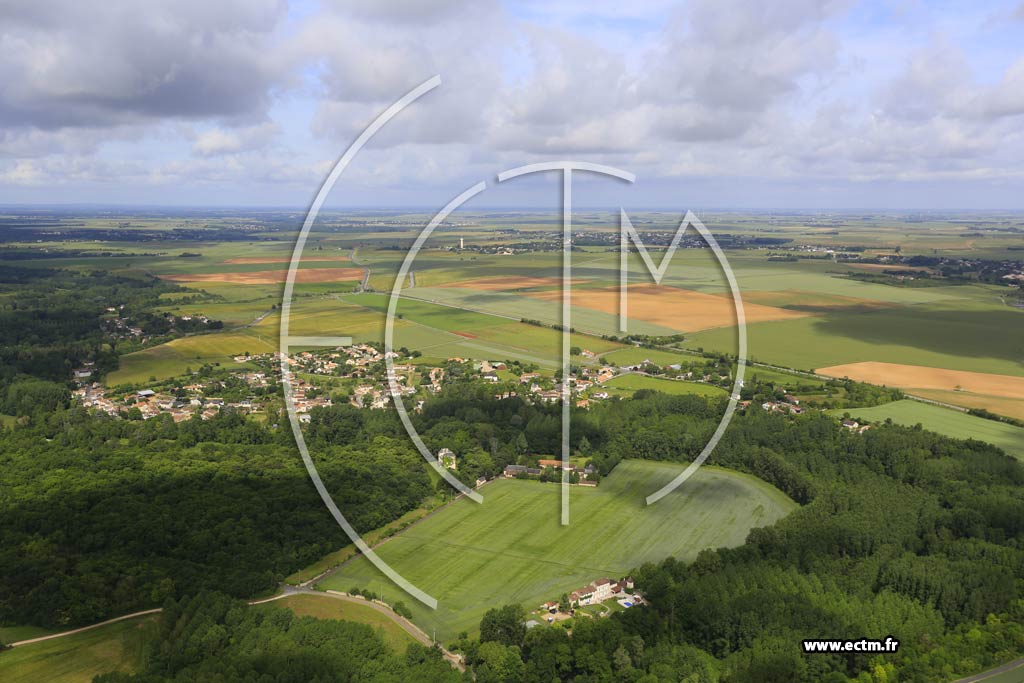 Photo arienne de Mign-Auxances (Limbre)