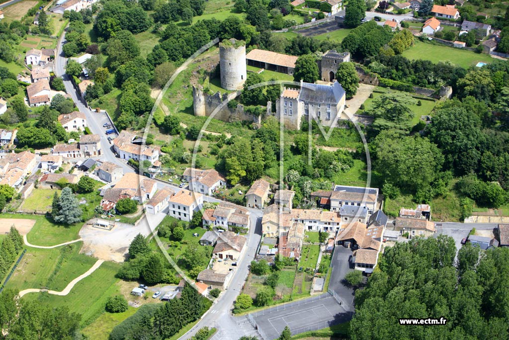 Photo arienne de Montreuil-Bonnin