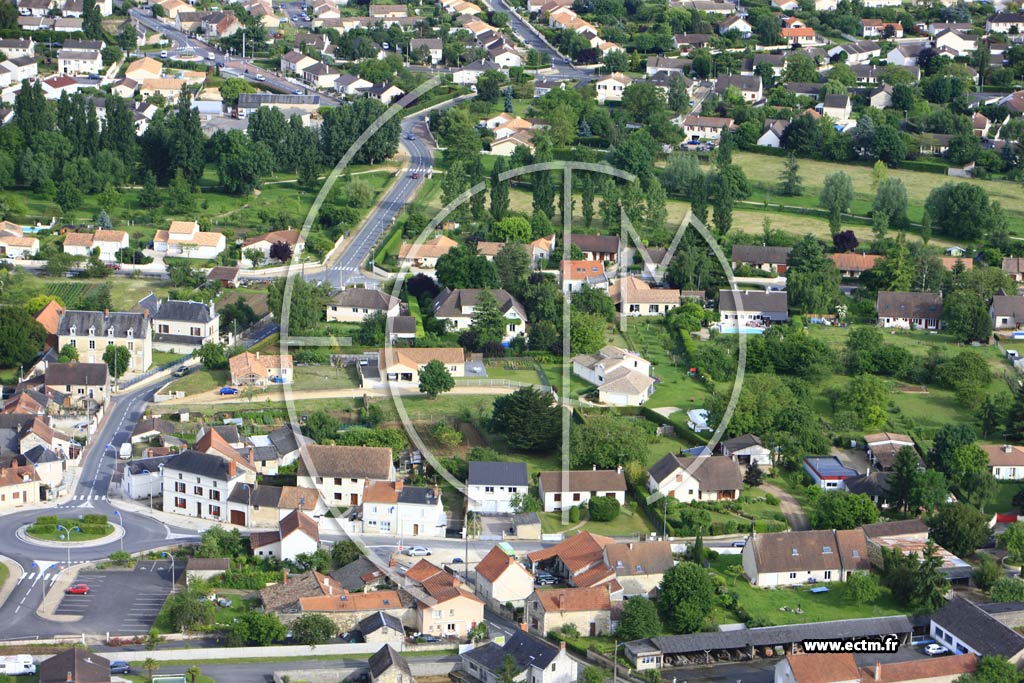 Photo arienne de Naintr (Centre)