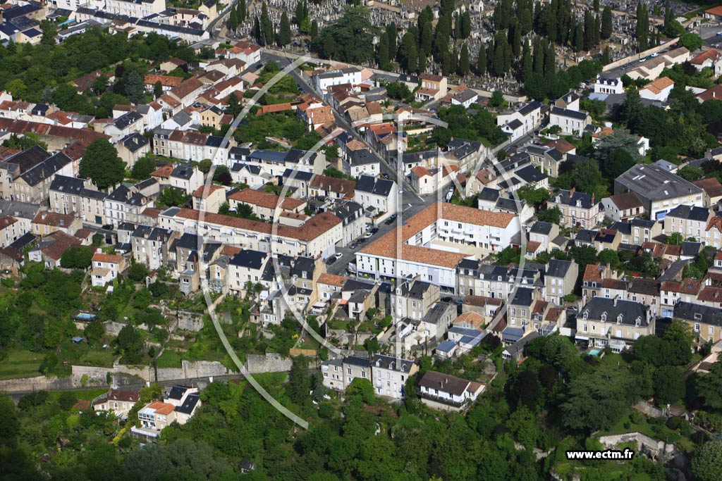 Photo arienne de Poitiers (Chilvert)