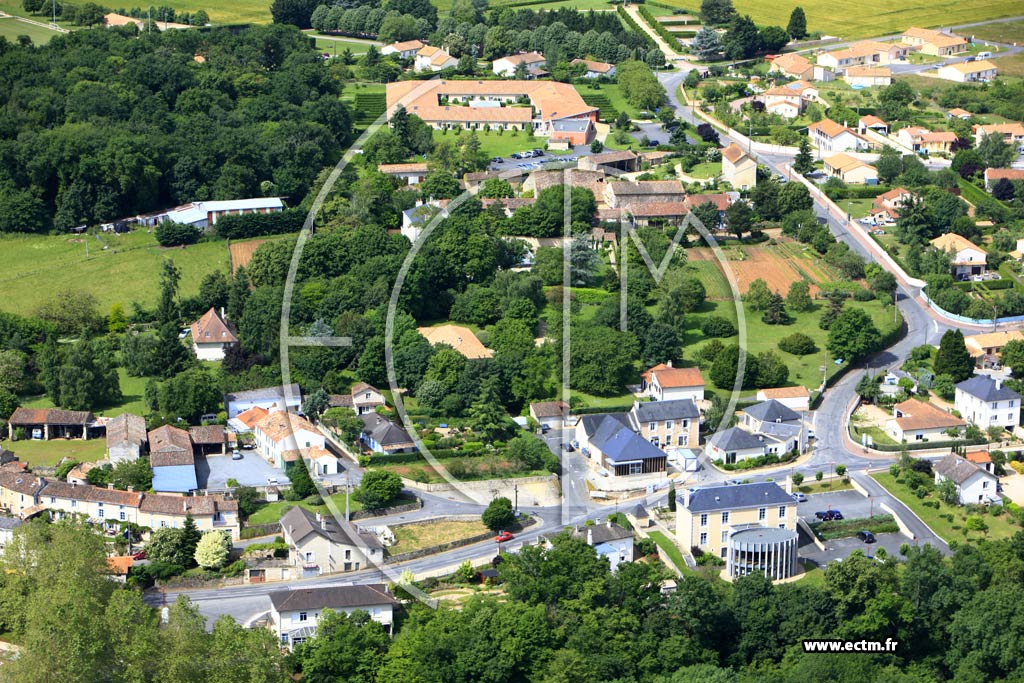 Photo arienne de Quinay