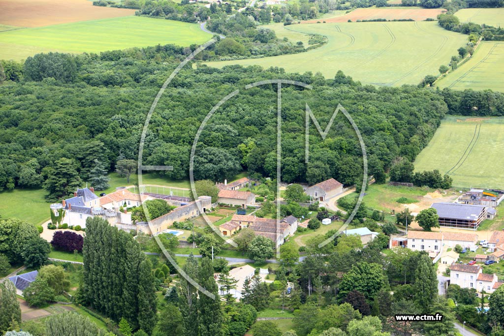 Photo arienne de Roches-Prmarie-Andill