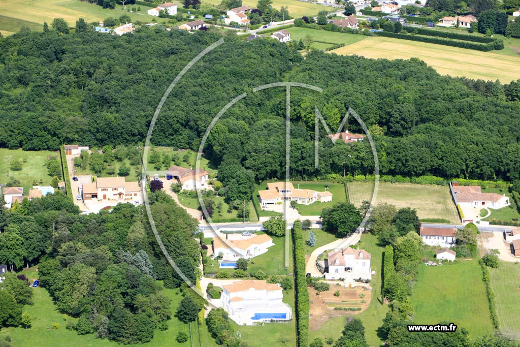 Photo arienne de Saint-Benot (Gibauderie-Fontarnaud)