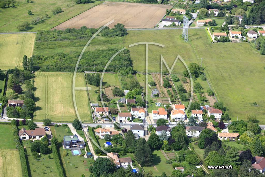 Photo arienne de Saint-Benot (Gibauderie-Fontarnaud)