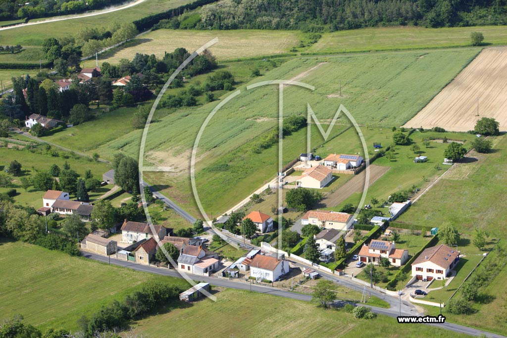 Photo arienne de Saint-Cyr