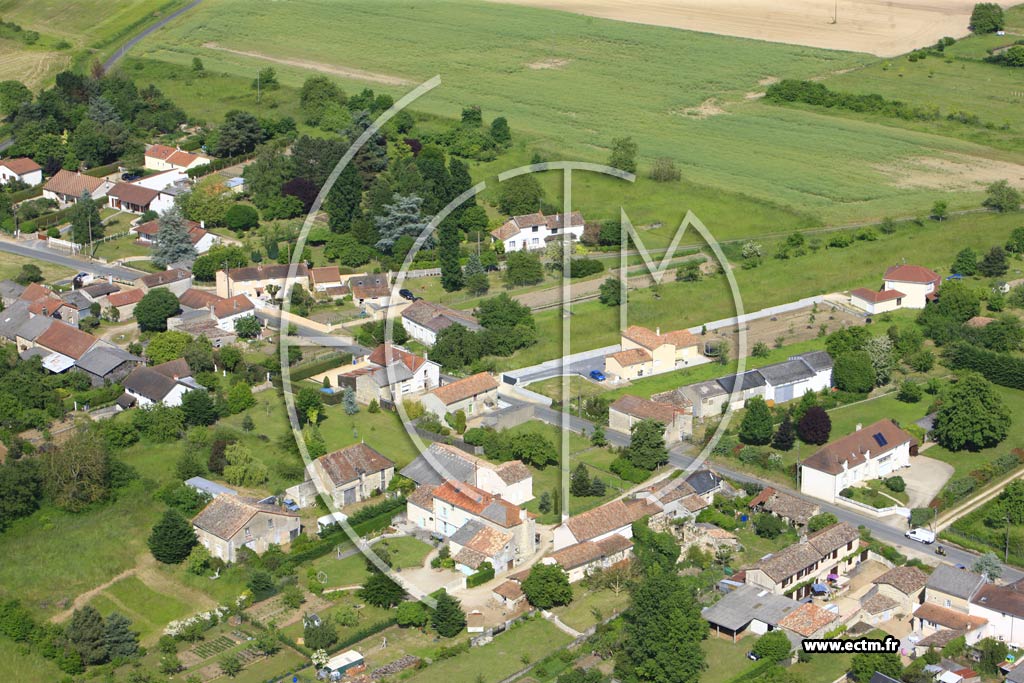 Photo arienne de Saint-Cyr