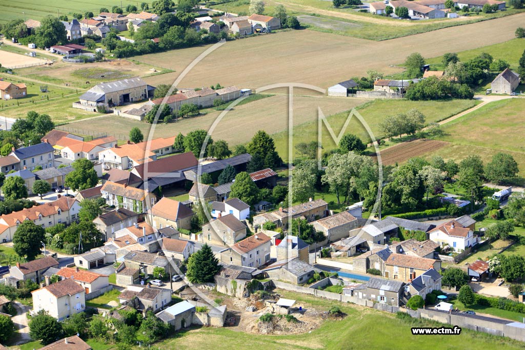 Photo arienne de Saint-Cyr