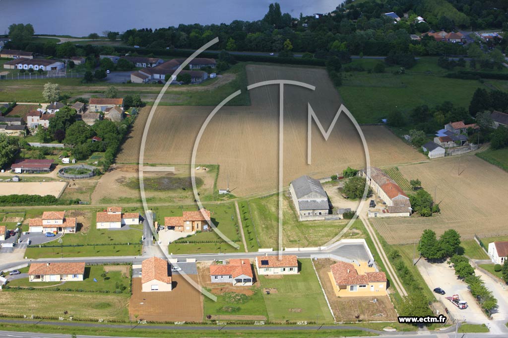 Photo arienne de Saint-Cyr