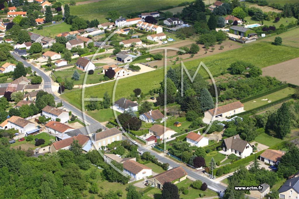 Photo arienne de Saint-Cyr