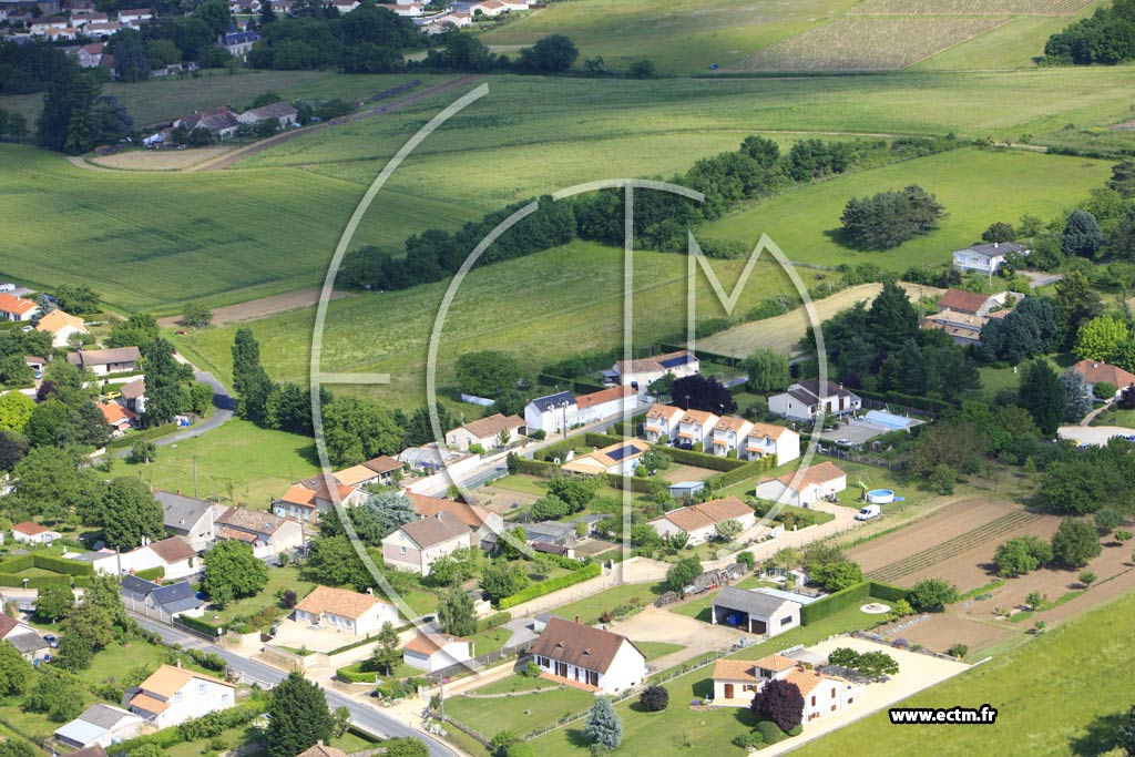 Photo arienne de Saint-Cyr
