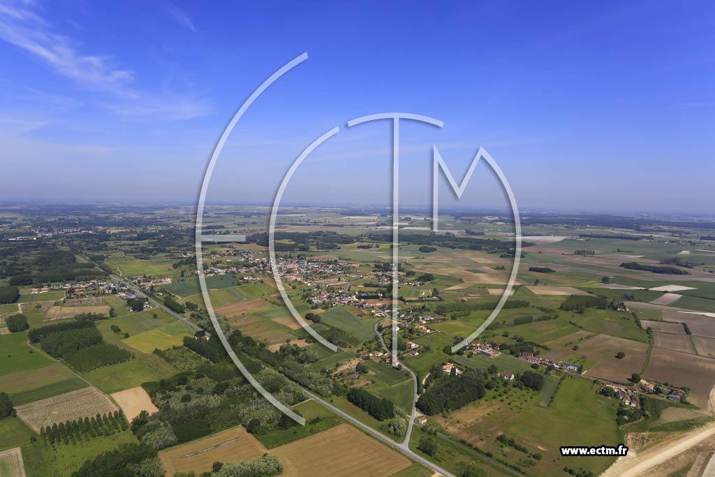 Photo arienne de Saint-Genest-d'Ambire