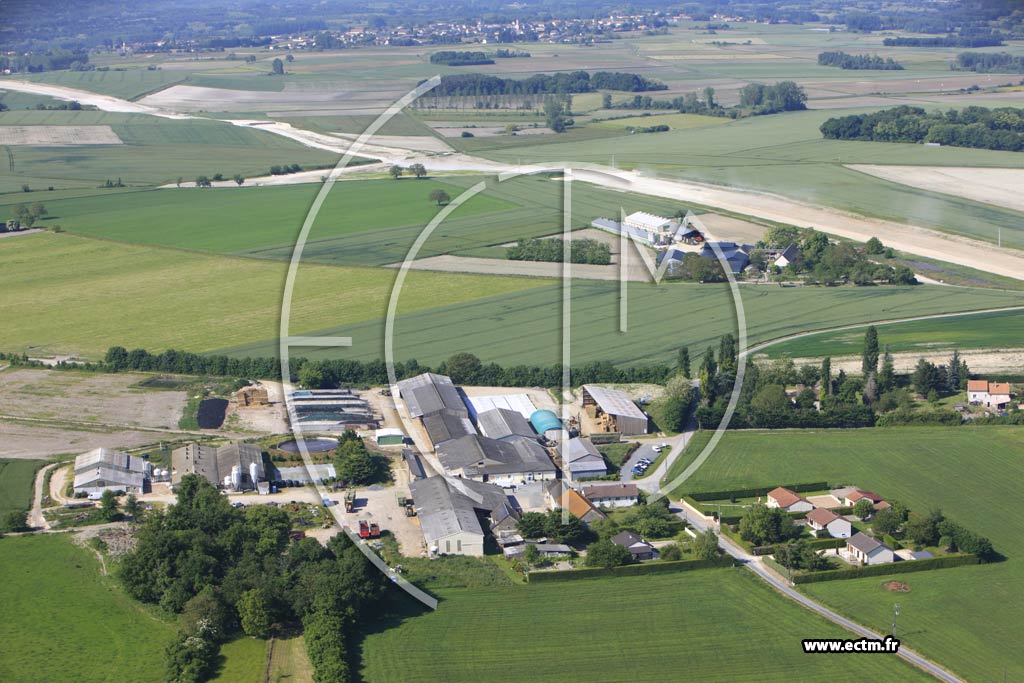 Photo arienne de Saint-Genest-d'Ambire