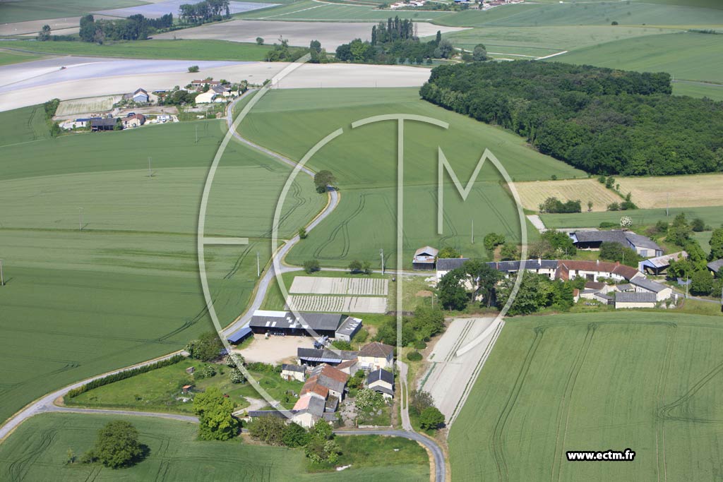 Photo arienne de Saint-Genest-d'Ambire