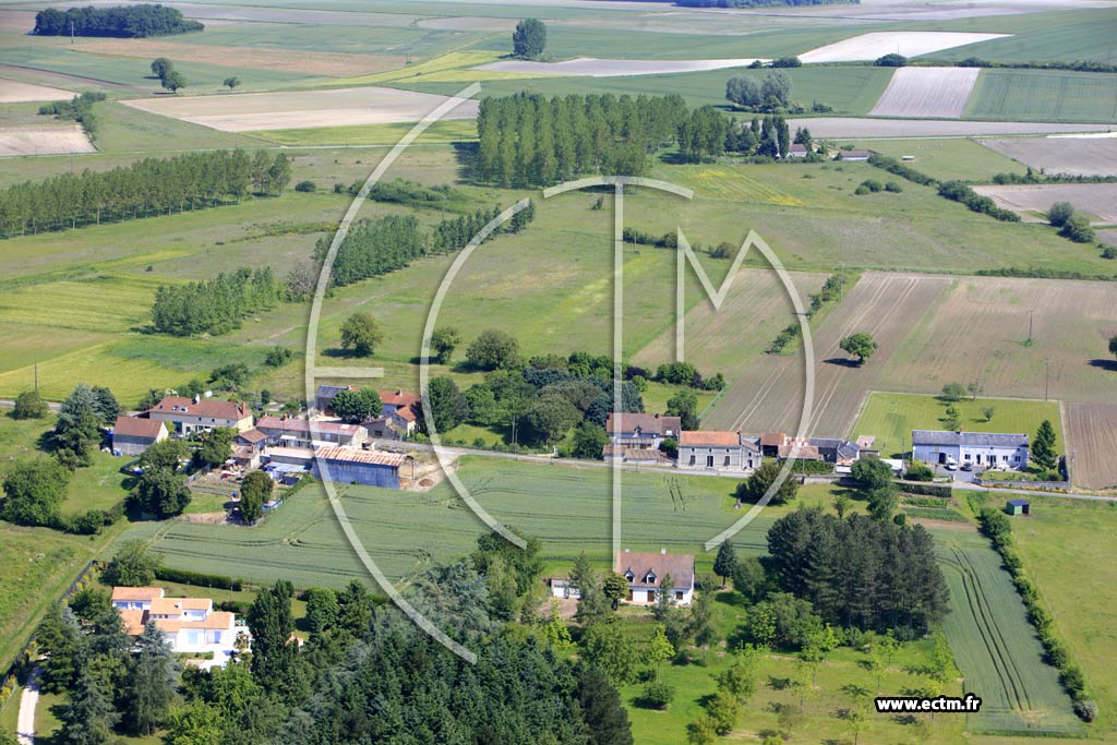 Photo arienne de Saint-Genest-d'Ambire