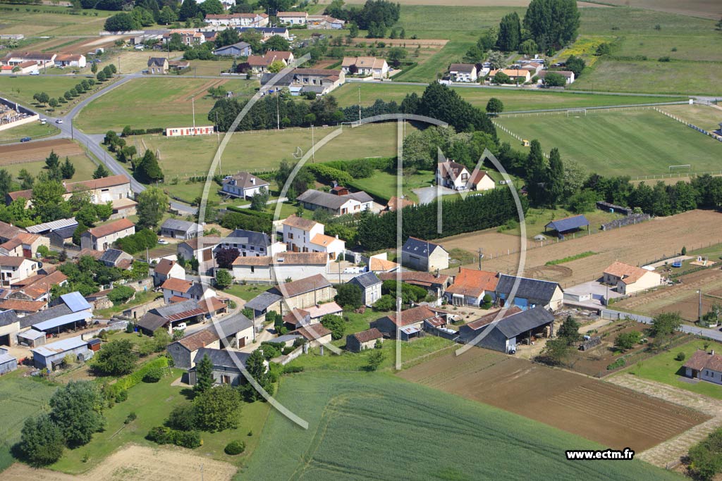 Photo arienne de Saint-Genest-d'Ambire