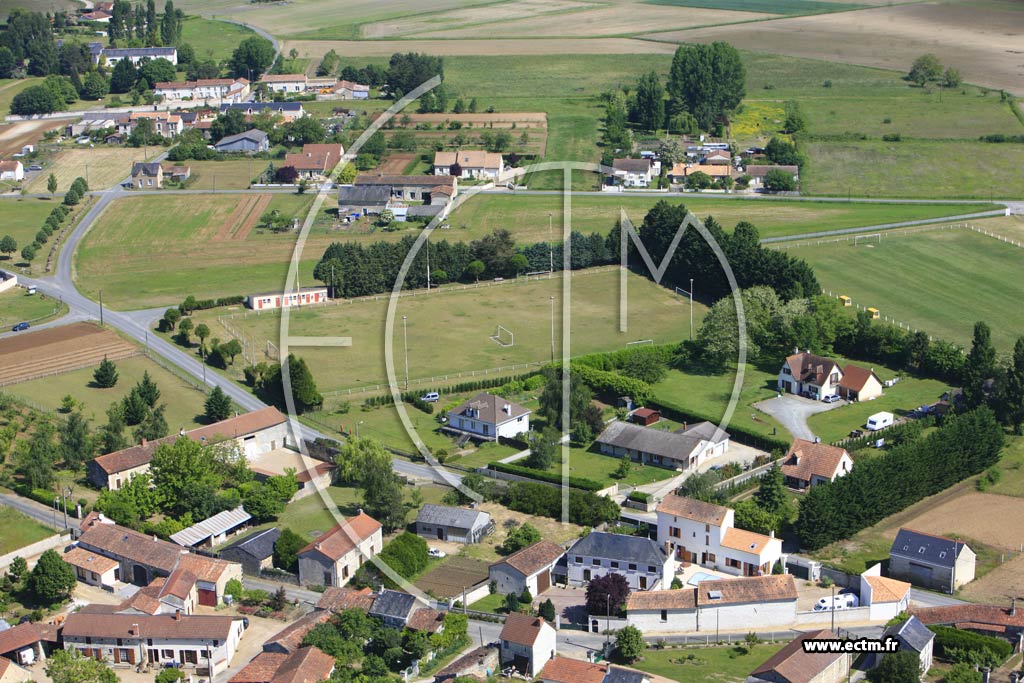 Photo arienne de Saint-Genest-d'Ambire