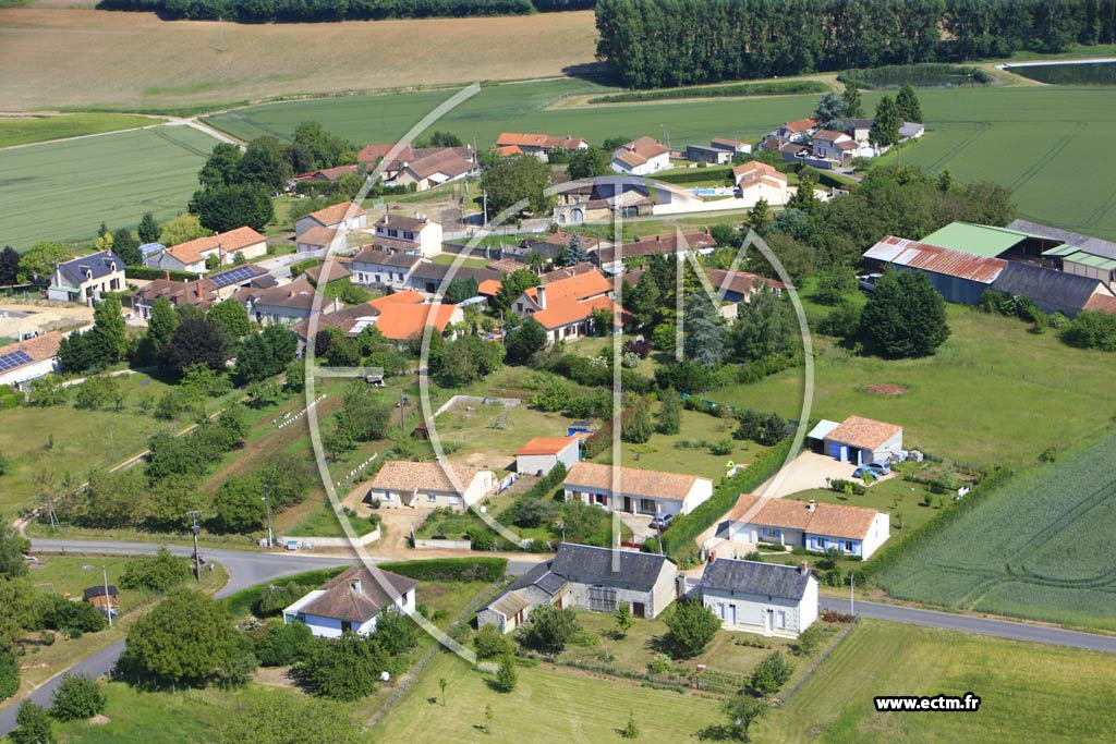 Photo arienne de Saint-Genest-d'Ambire