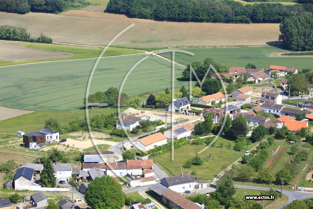 Photo arienne de Saint-Genest-d'Ambire